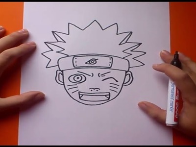 Como dibujar a Naruto paso a paso - Naruto | How to draw Naruto - Naruto