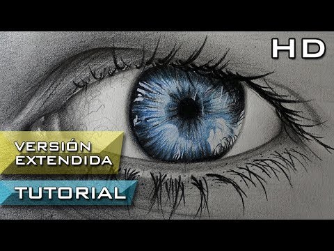 Cómo Dibujar un Ojo Realista con Lápices de Colores Paso a Paso - Versión Extendida - Tutorial Ojos