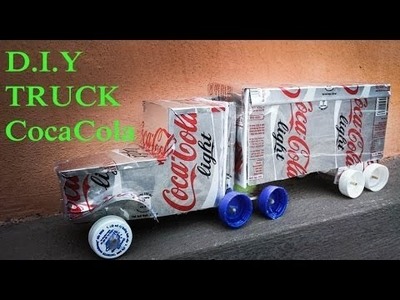 Como hacer: Camión hecho con latas de aluminio tutorial