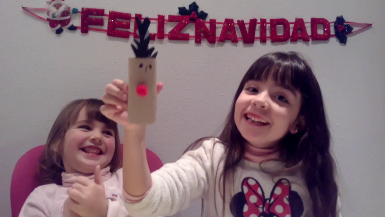 Como hacer un conejo con  vaso y un reno