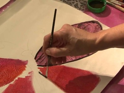 Cómo pintar mariposas con técnicas mixtas - Alba Artística