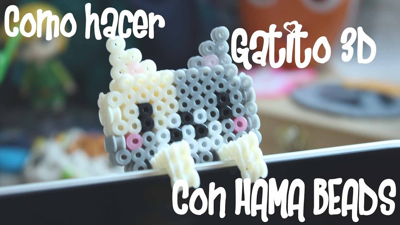 #ComoHacer: Gatito 3D HAMA BEADS