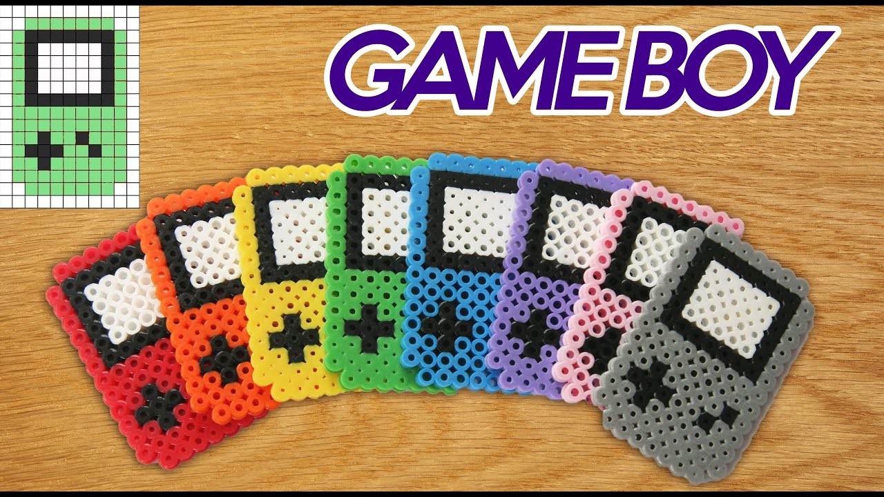 HAMA BEADS - Hacer una Game Boy color