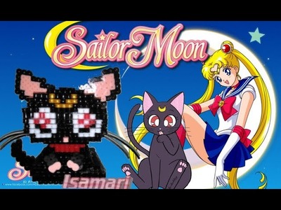 Luna de Sailor Moon Hama Beads 3D