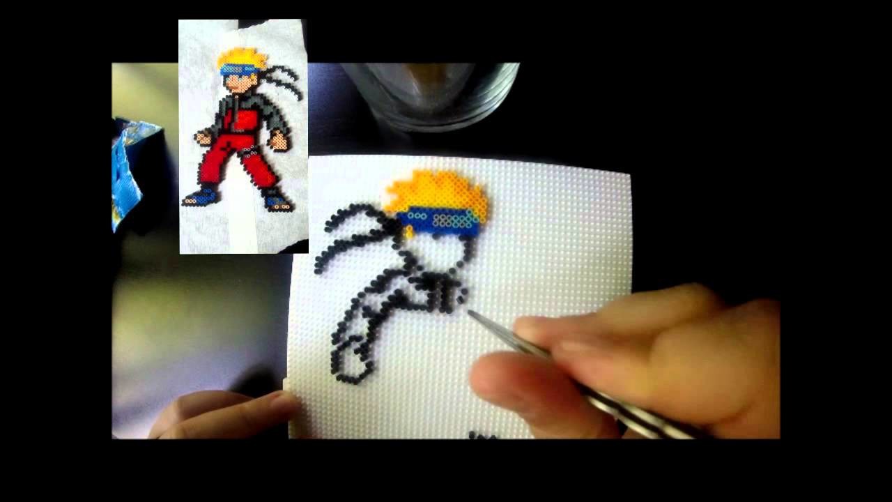 Naruto hama beads mini