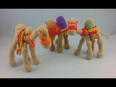 Portal de Belen amigurumi - Video 6 - Los Camellos Reales - Alas de Hada y Ganchilleando Lokuras