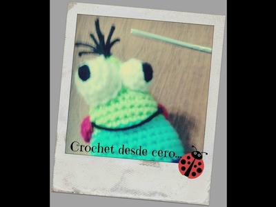 Crochet desde cero. clase#2 Medio punto o punto bajo