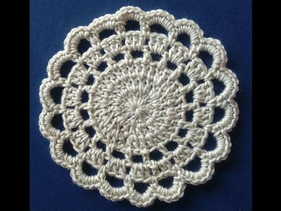 CROCHET: Rosetón #3