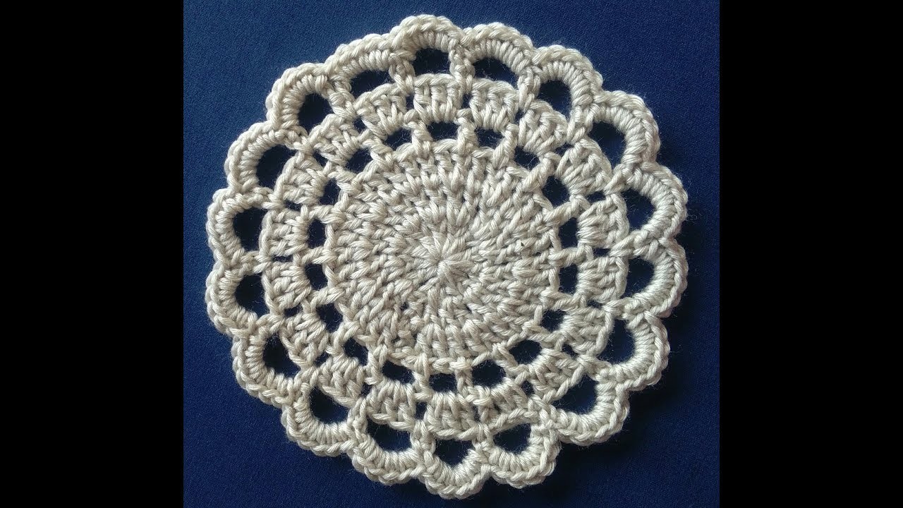 CROCHET: Rosetón #3