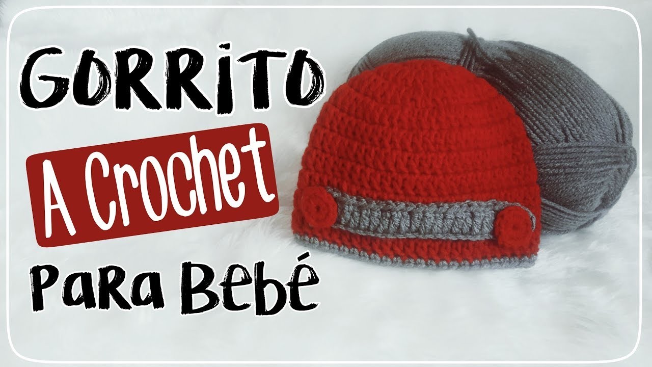 Gorrito Para Bebe | Tejido a Crochet