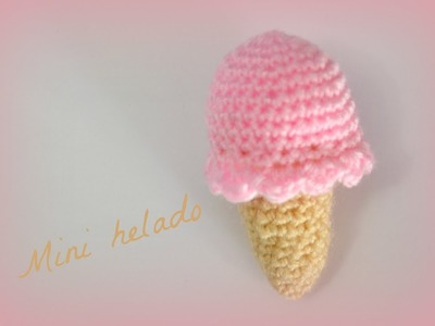 ????Mini helado???? || Crochet o ganchillo.