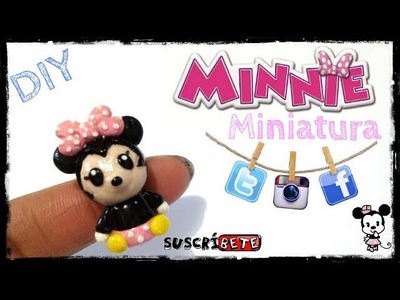 Minnie Mouse Arcilla Polimerica | Fimo | Polymer Clay | Plastilina | Porcelana fria