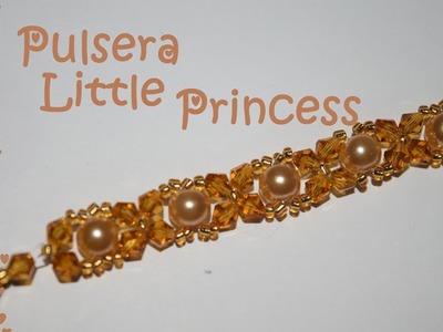 Pulsera Little Princess - Tutorial - DIY