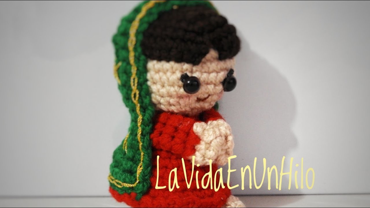 Virgencita de Guadalupe amigurumi Crochet. Crochet Adriana