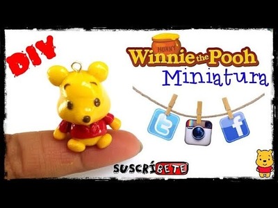 Winnie Pooh Arcilla Polimerica | Fimo | Polymer Clay | Plastilina | Porcelana fria en Miniatura