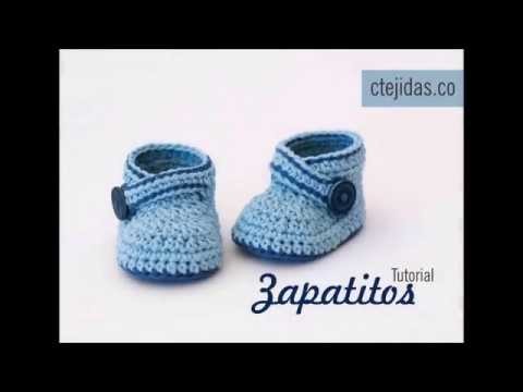 Zapatitos a Crochet - FotoTutorial