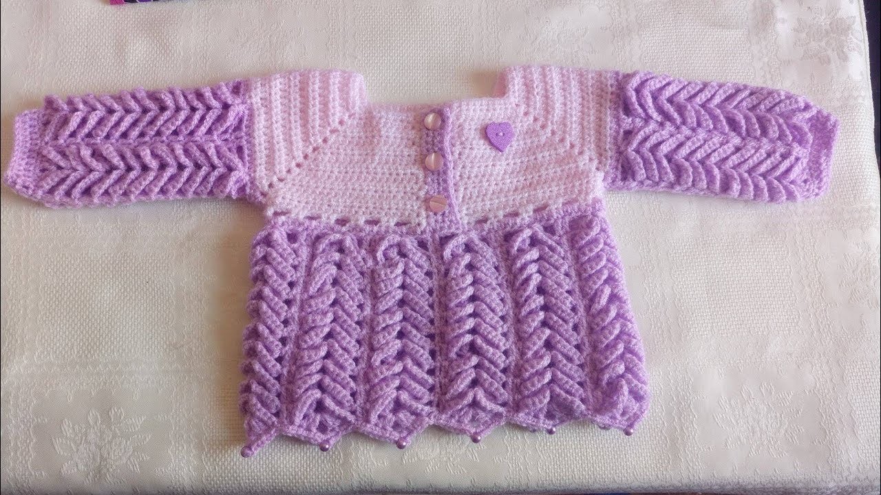 Chambrita a crochet para bebe #1