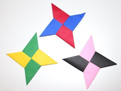Como hacer una Estrella Ninja - Origami