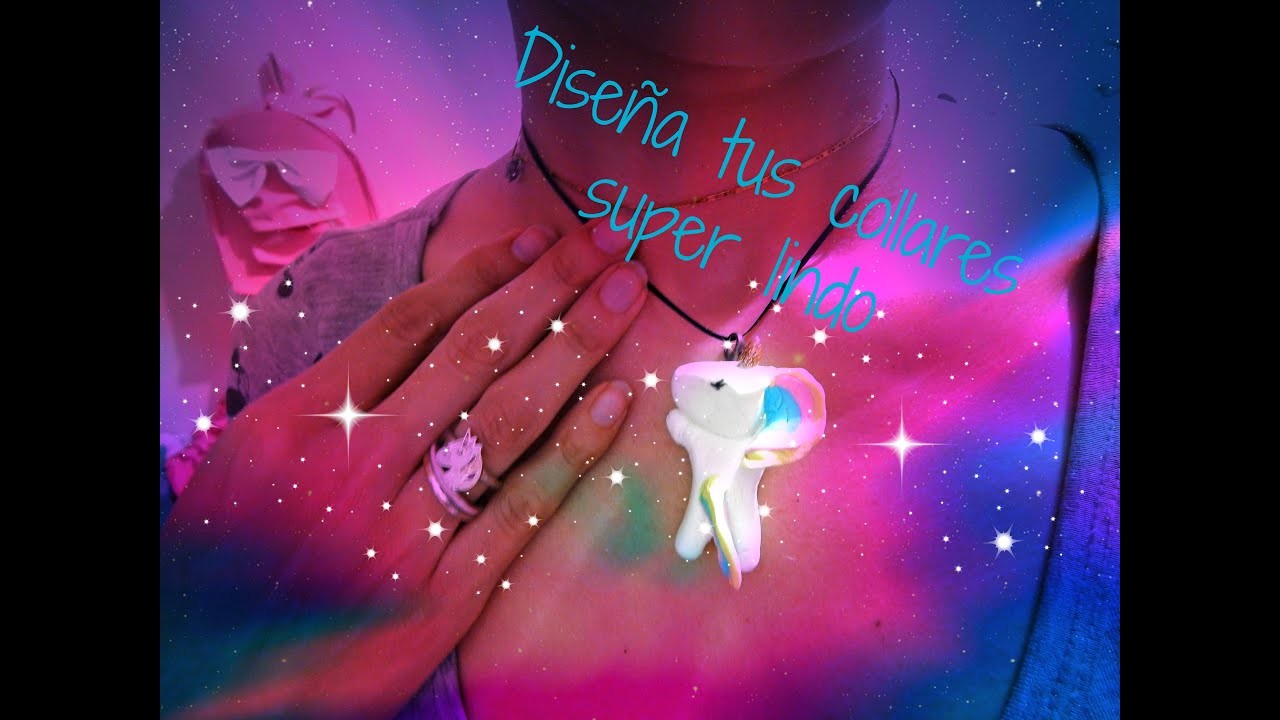 ????????Diy  collar de unicornio ????????