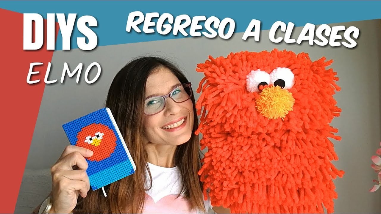 DIY de ELMO | REGRESO A CLASES 2017 | School supplies for Back to schoo