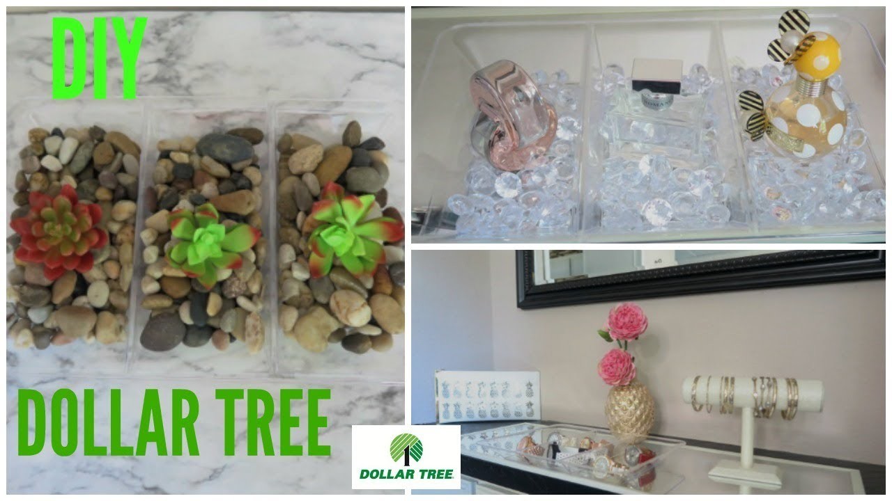 DIY: DOLLAR TREE | IDEAS PARA ORGANIZAR Y DECORAR