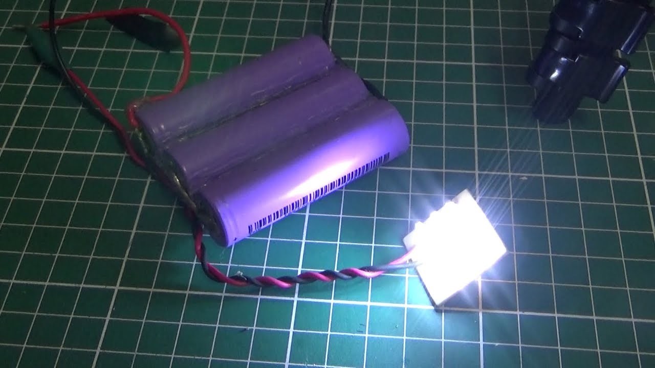 DIY: Lampara LED a 12 Volts DC