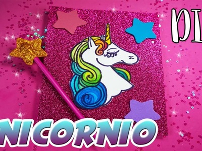 Haz Cuadernos, diarios,libretas o Sketchbooks de Unicornio!!! - DIY