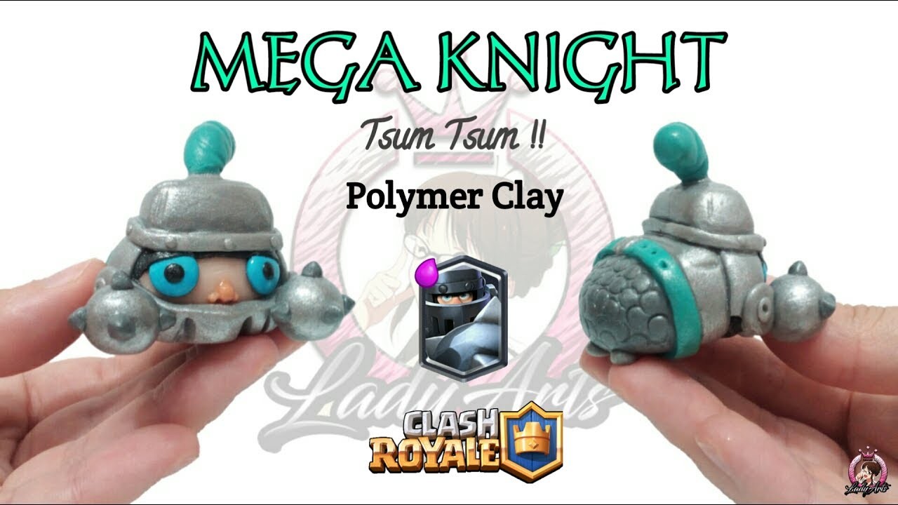 Mega Knight | Clash Royale | Polymer Clay Tutorial