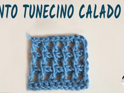 Punto calado tunecino #2 - Crochet tunecino