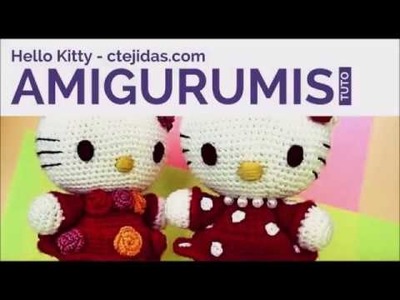 Tutorial Amigurumis "Hello Kitty" a Crochet