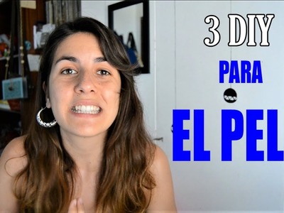 3 DIY PARA EL PELO | Hair accessories