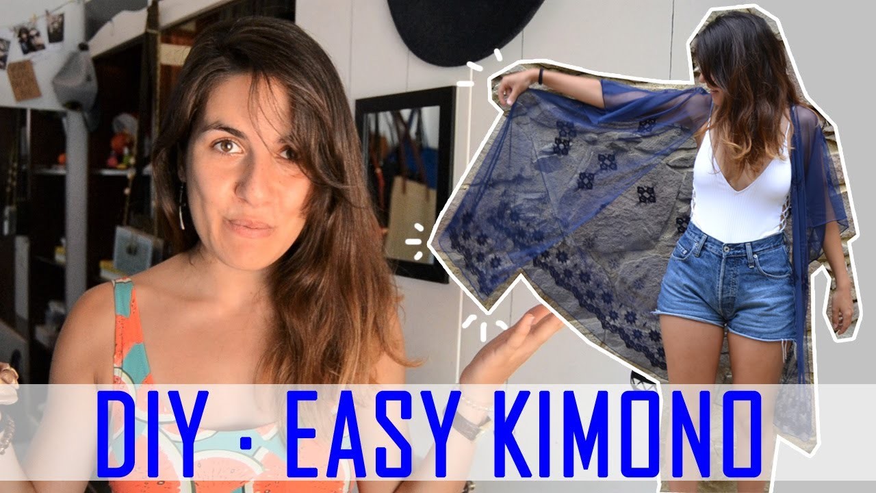 DIY | EASY KIMONO (en dos costuras)