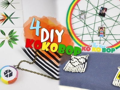 DIY KPOP: 4 manualidades EXO KOKOBOP |K-freak| EXO comeback, KOKOBOP, THE WAR