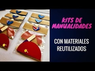 Green ART: Kit De Manualidades | Kits Confeccionados Con Material Reutilizado