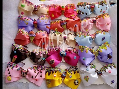 SWEETBOWS, MOÑOS DULCES, HAIRBOWS,TUTORIALES,CREACIONES,MANUALIDADES,LAZOS,CINTILLOS