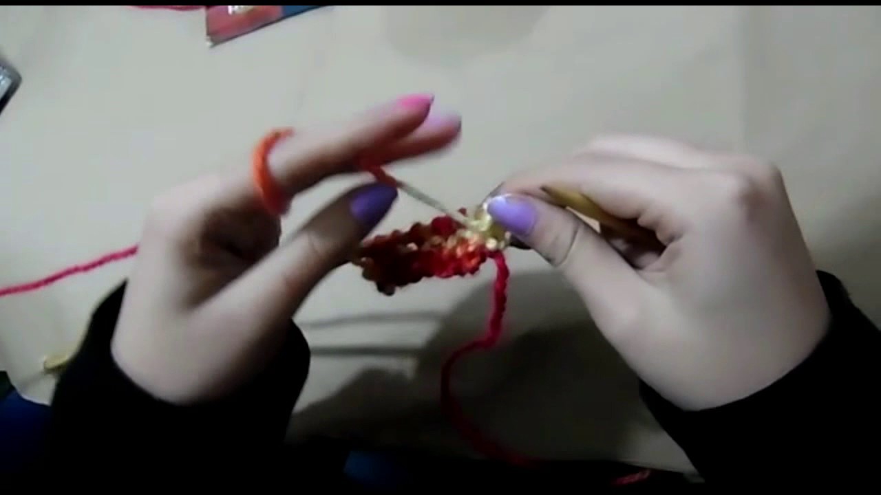 Tutorial: Confeccion cintillo tejido a lana