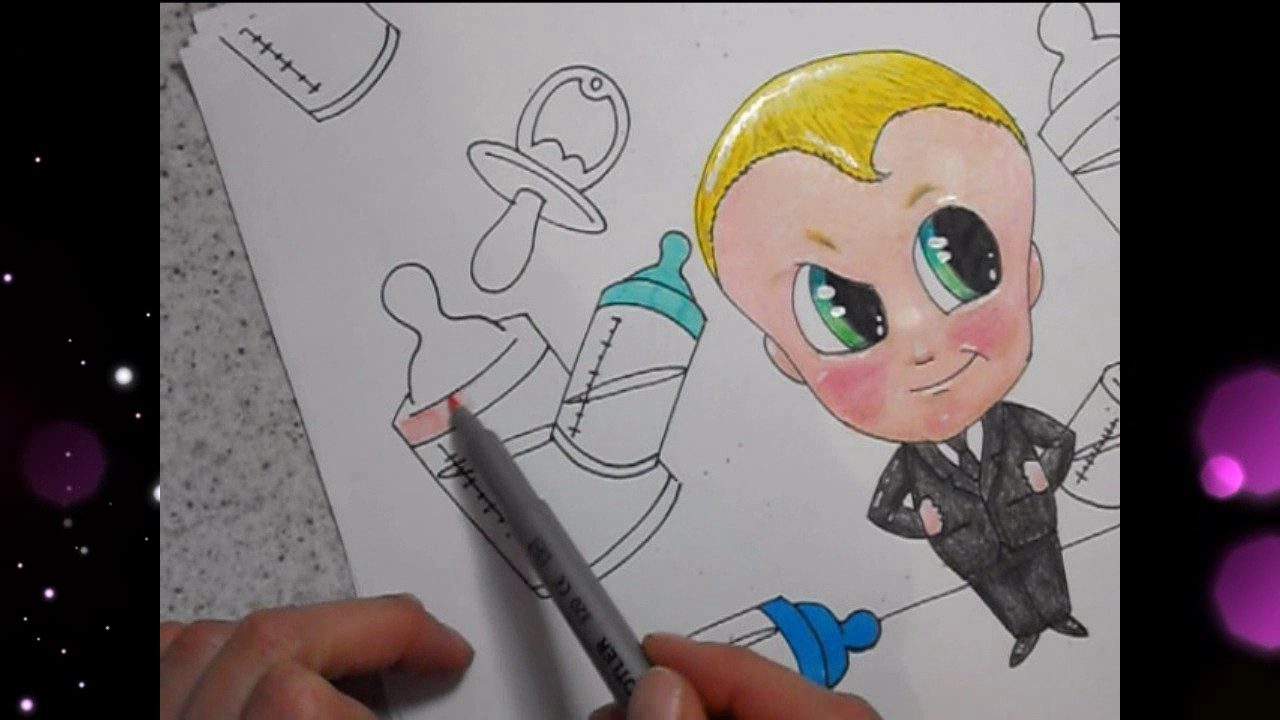 Como dibujar a JEFE EN PAÑALES o BEBÉ JEFAZO ILUSTRA SHOW