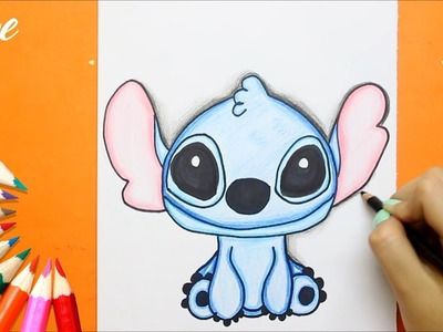 Como Dibujar a Stitch - How to Draw Stitch - Lilo & Stitch