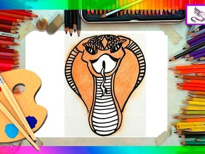 Como Dibujar una Serpiente Dibujo Fácil para Niños