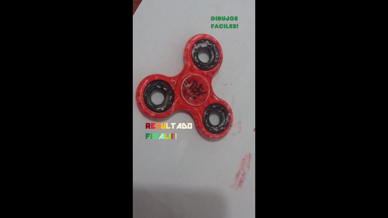 COMO PERSONALIZAR UN SPINNER. TUTORIAL, DIBUJOS FÁCILES!