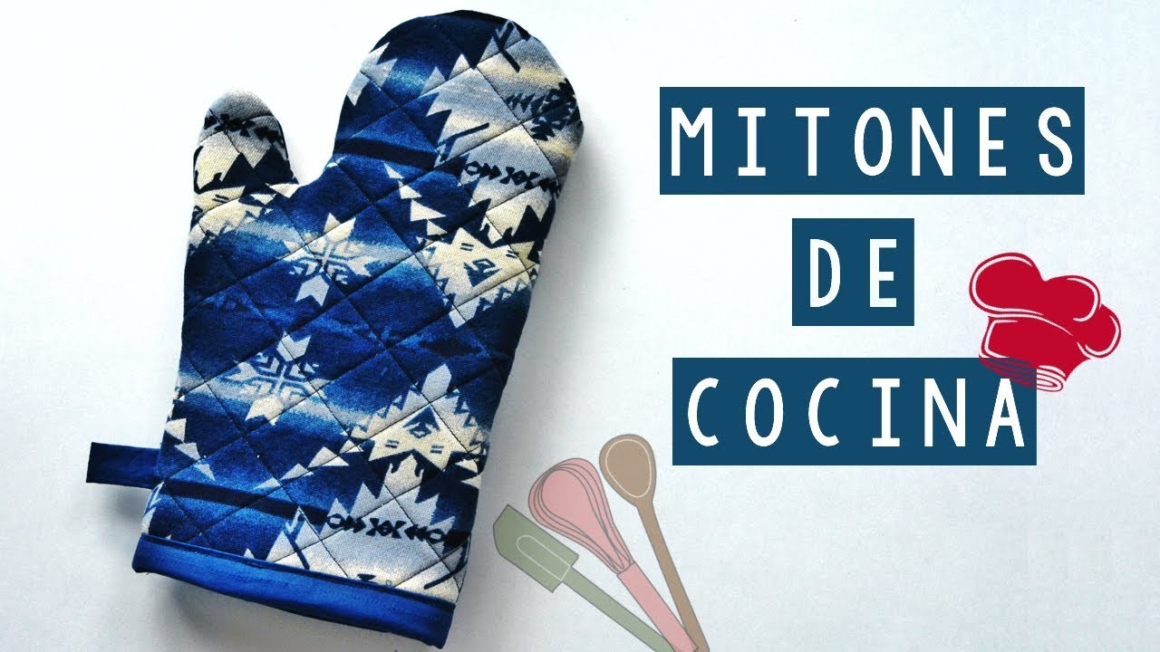 DIY - MITONES DE COCINA (PATRON GRATIS) | Danii's Ways ♡