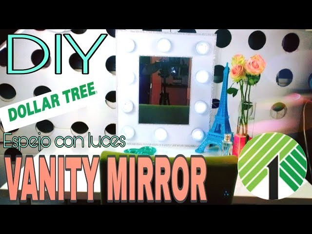 DOLLAR TREE DIY VANITY MIRROR