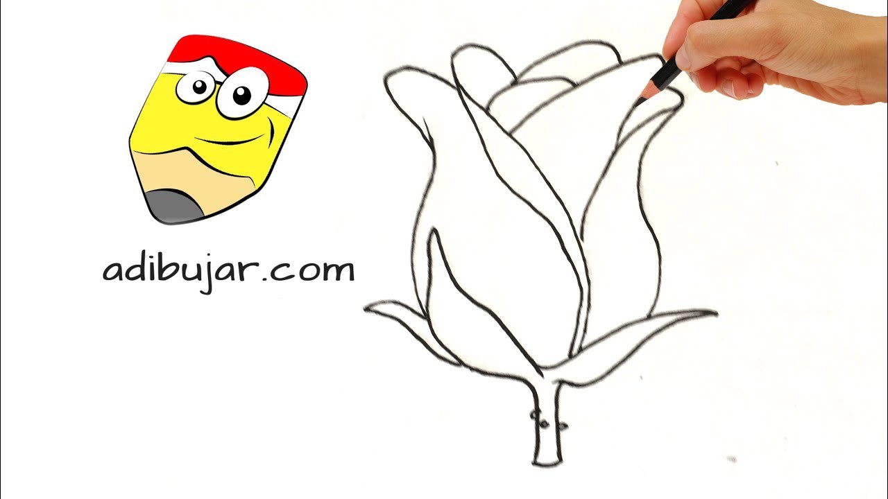 Emoticones Whatsapp: Cómo dibujar una rosa emoji paso a paso | Dibujos de rosas fáciles