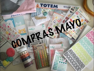 Haul compras scrapbooking Mayo (parte 2)