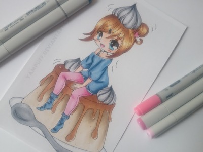 Marcadores Copic - mis dibujos pintados con copic