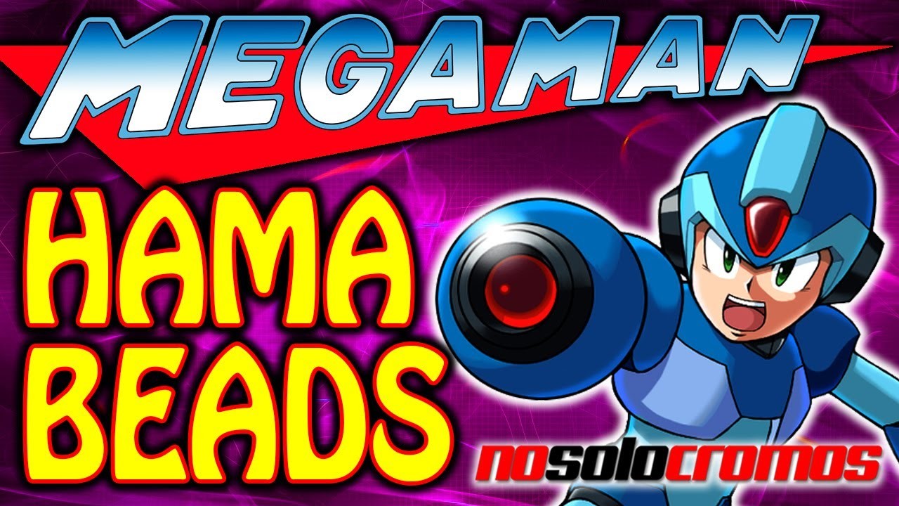 MEGAMAN | Alucinante Figura creada con HAMA BEADS | VIDEO GAME Figure | NO SOLO CROMOS