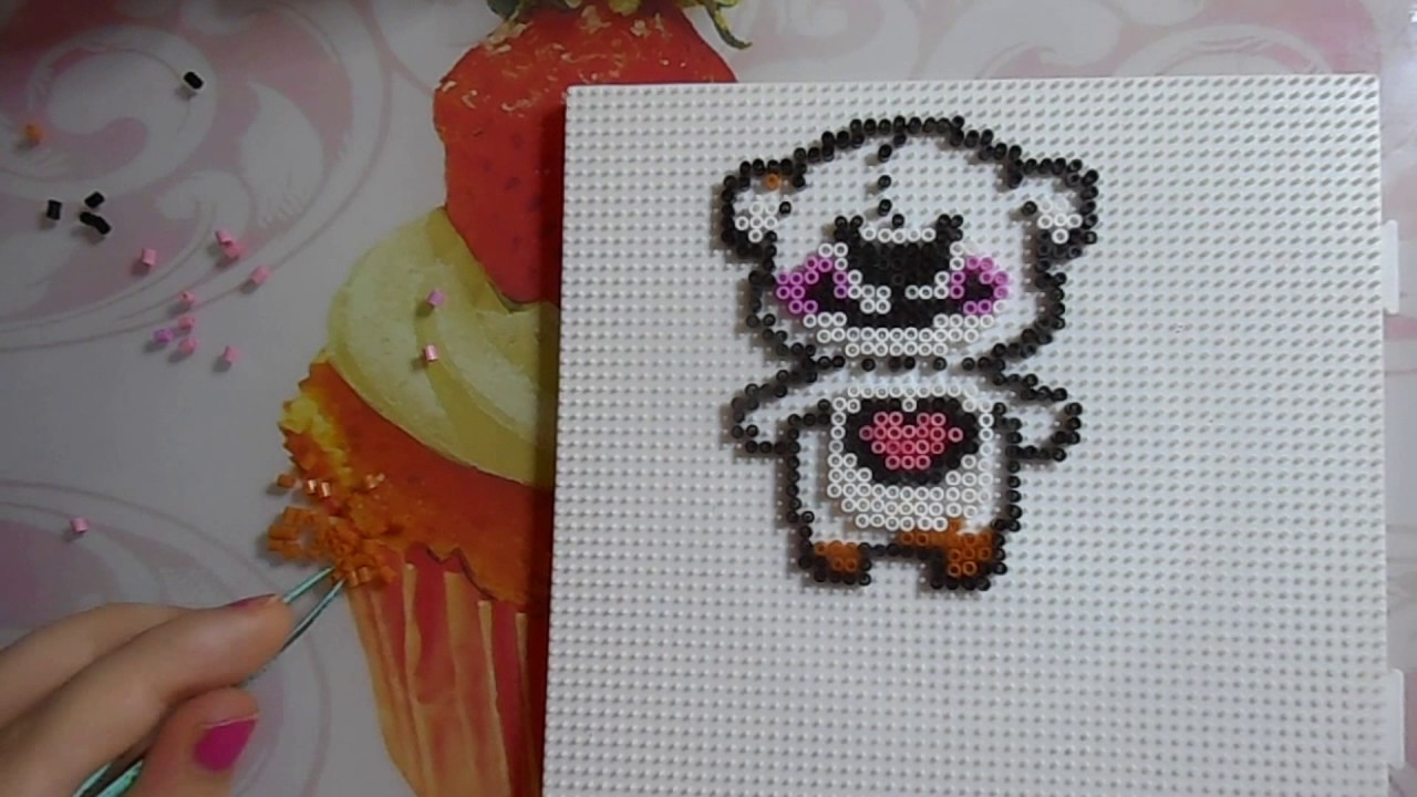 Osito Teddy Hama Beads Mini