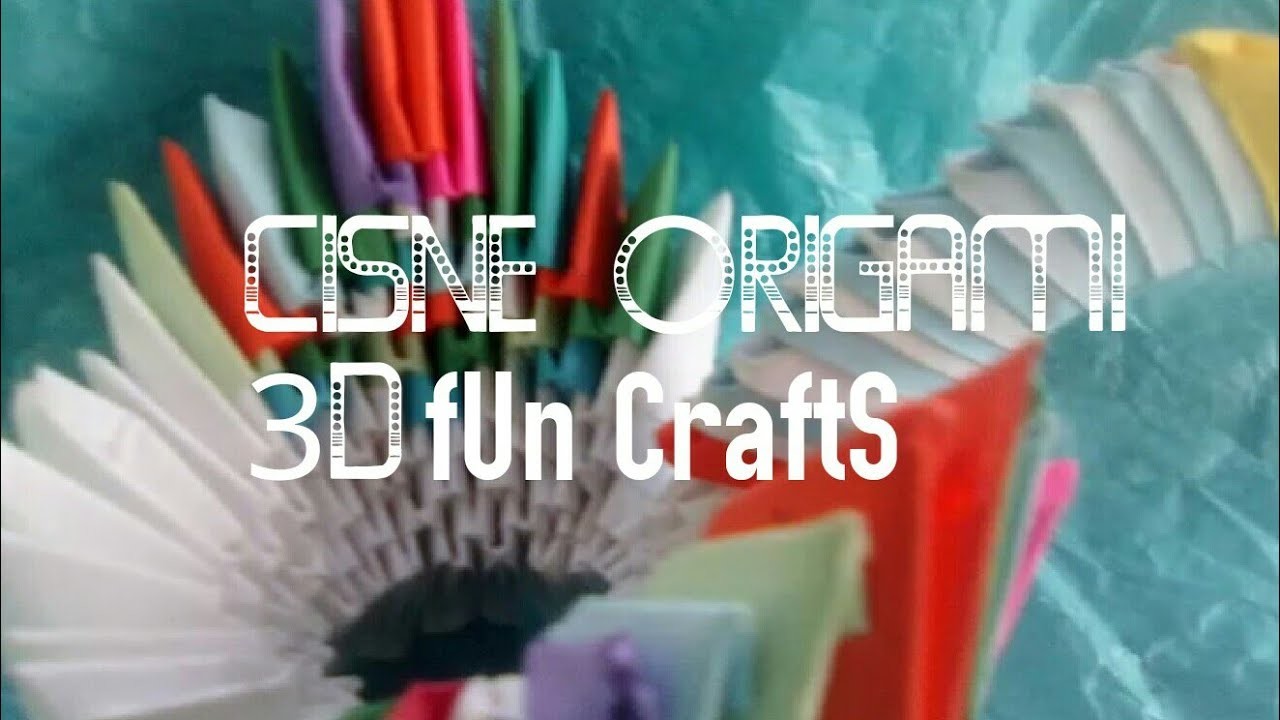 Cisne origami 3D|FUn crAftS