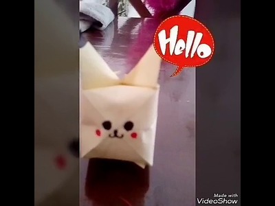 Como hacer Pikachu 3D de origami!!!^^ | 1er videooo