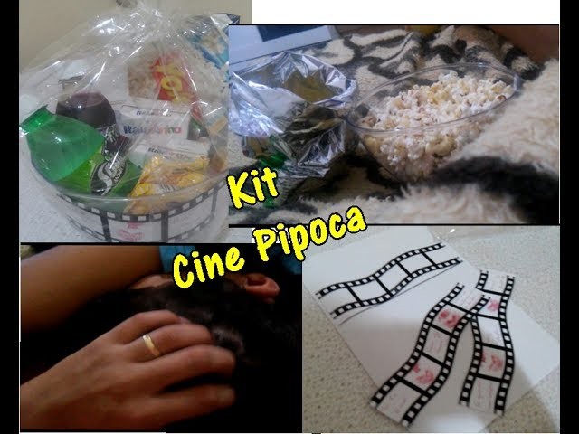 Diy dia dos Namorados. Kit Cine Pipoca ❤